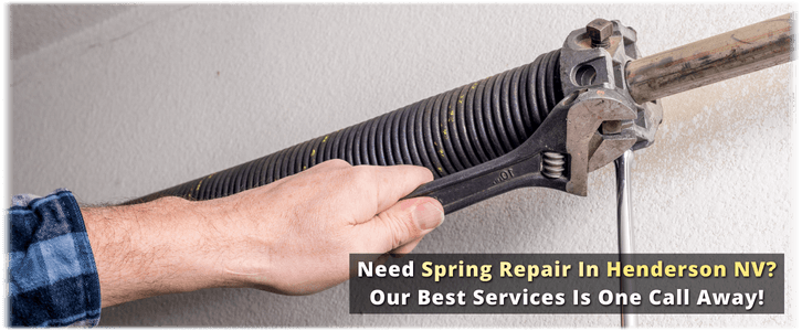 Broken Garage Door Spring Repair Henderson NV